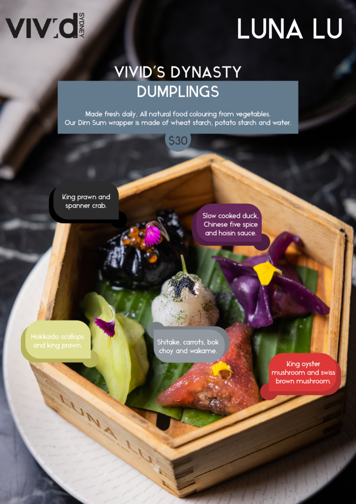 Vivid's Dynasty Dumplings At Luna Lu